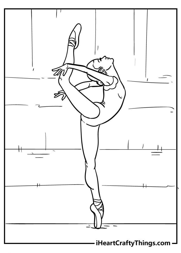 Ballet Coloring Pages (100 Free Printables)