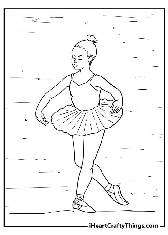 Ballet Coloring Pages (Updated 2022)