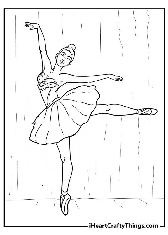 Ballet Coloring Pages (Updated 2021)