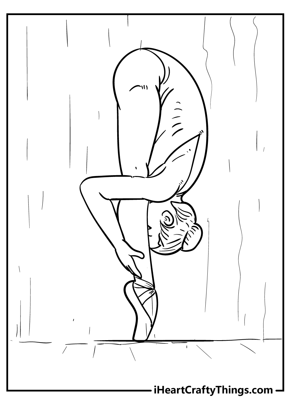 black and white ballet coloring sheets for kids