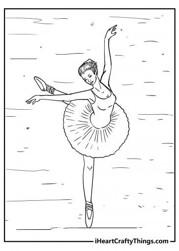 Ballet Coloring Pages (Updated 2021)