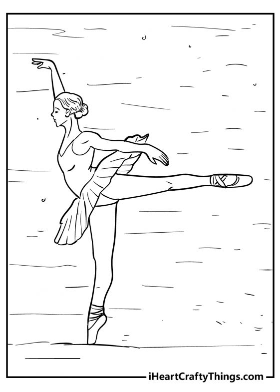 Ballet Coloring Pages (Updated 2021)