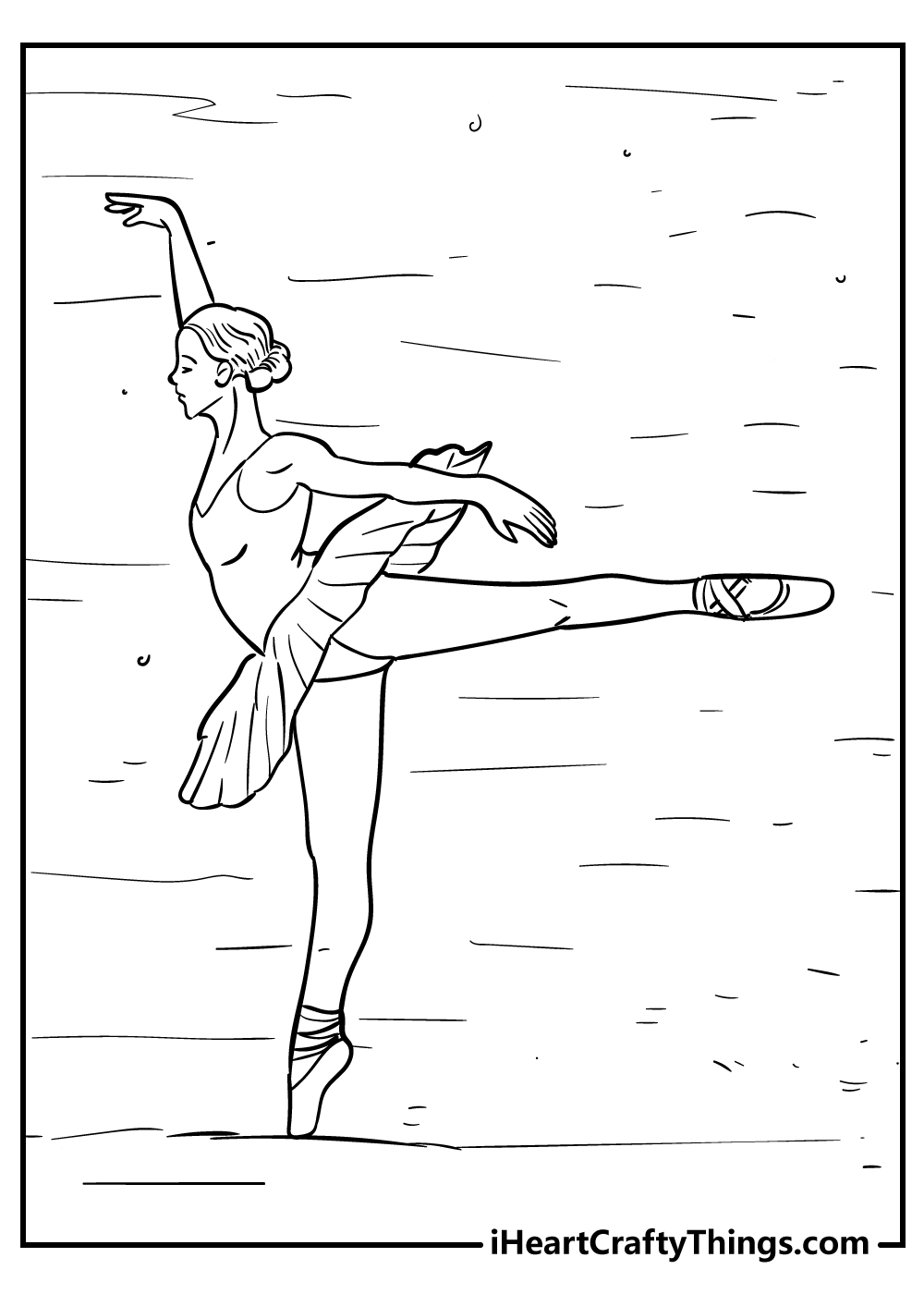 free ballet coloring sheets for kids to print out
