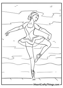 25 Ballet Coloring Pages Pdfs (free To Download Printables)