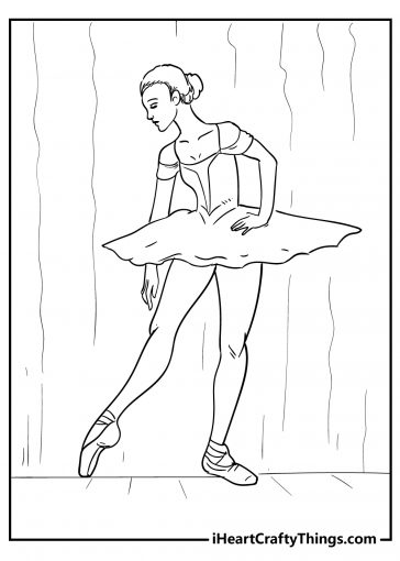 25 Ballet Coloring Pages PDFs (Free To Download Printables)