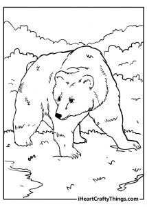 30 Bear Coloring Pages (100% Free Printable)