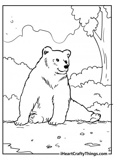 Bear Coloring Pages (Updated 2021)