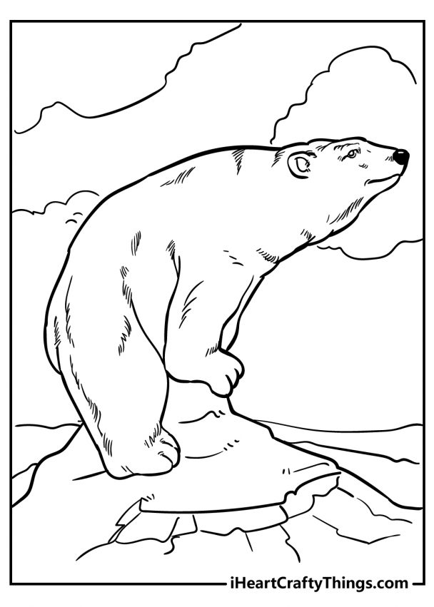 30 Bear Coloring Pages (100% Free Printable)