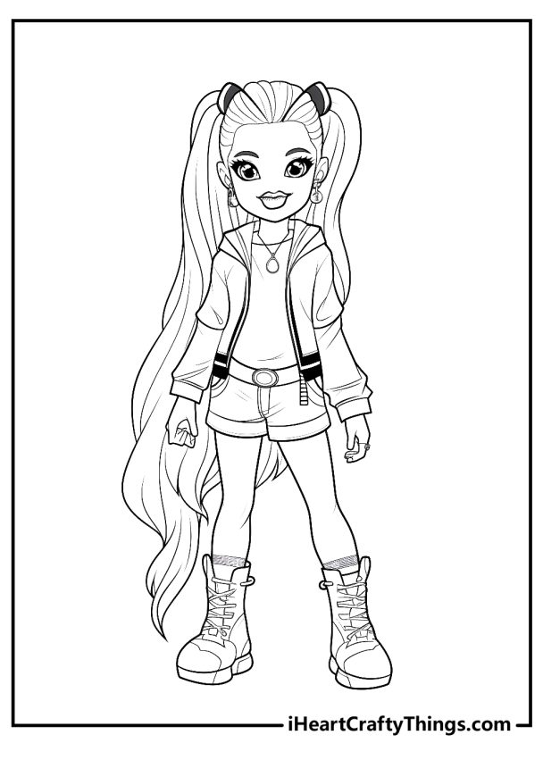 Bratz Coloring Pages (100% Free Printables)