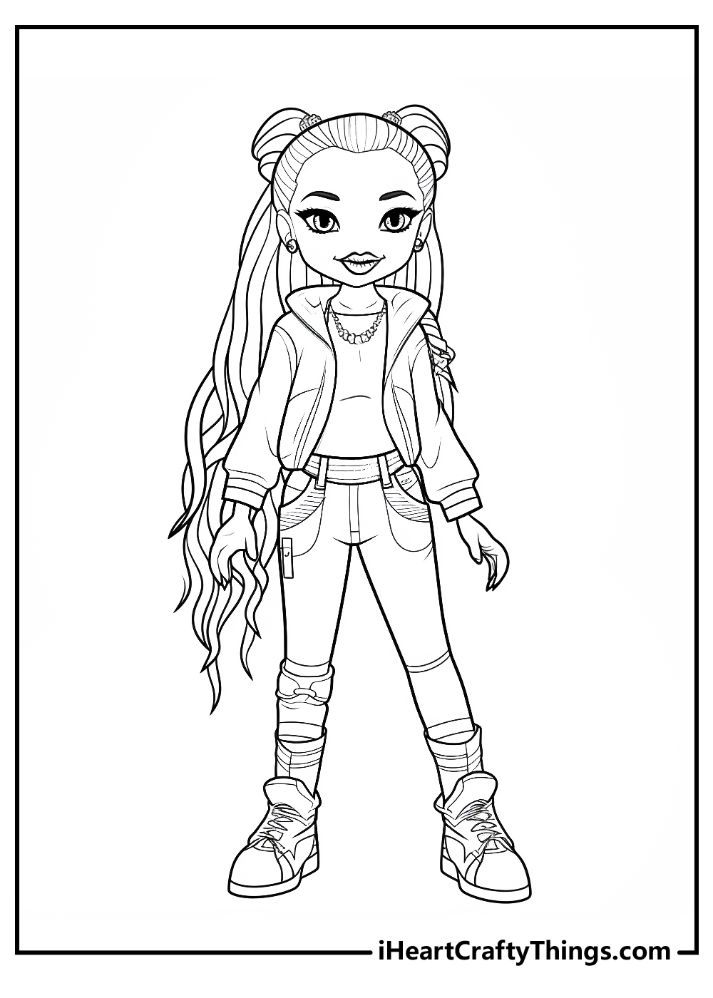 Bratz Coloring Book: Perfect Colouring Pages For Kids And Adults With  Illustration High-Quality To Relax and Stress Relieve