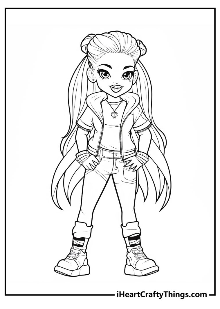 Bratz Coloring Pages (100% Free Printables)