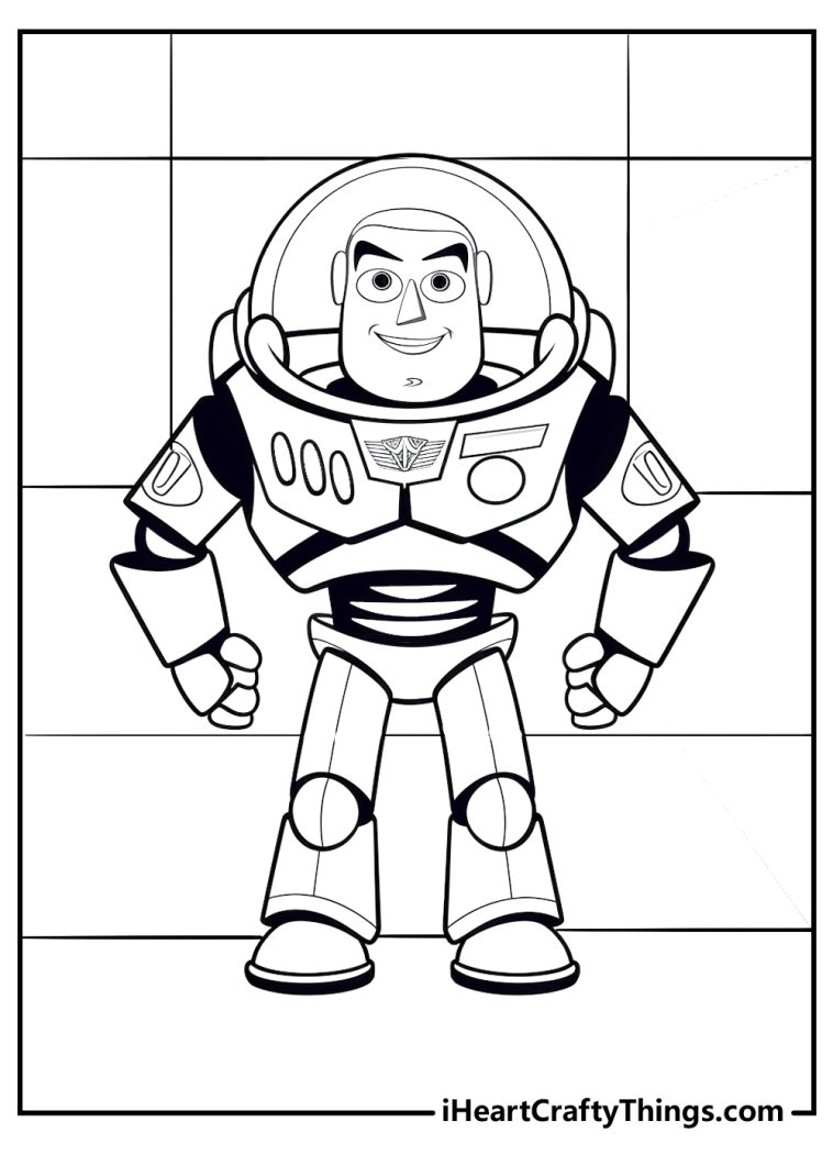 20 Buzz Lightyear Coloring Pages (100% Free Printables)
