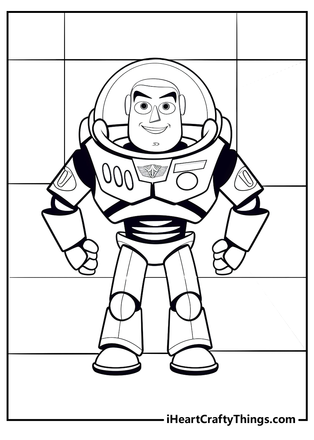 buzz lightyear coloring pages for kids