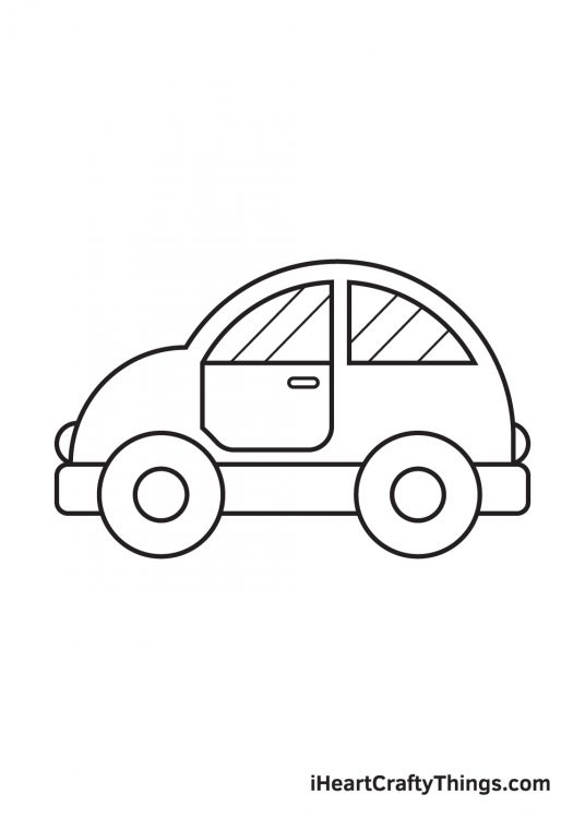 Car Drawing How To Draw A Car Step By Step