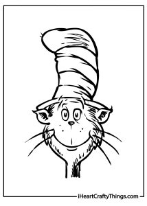 25 Cat In The Hat Coloring Pages (100% Free Printables)