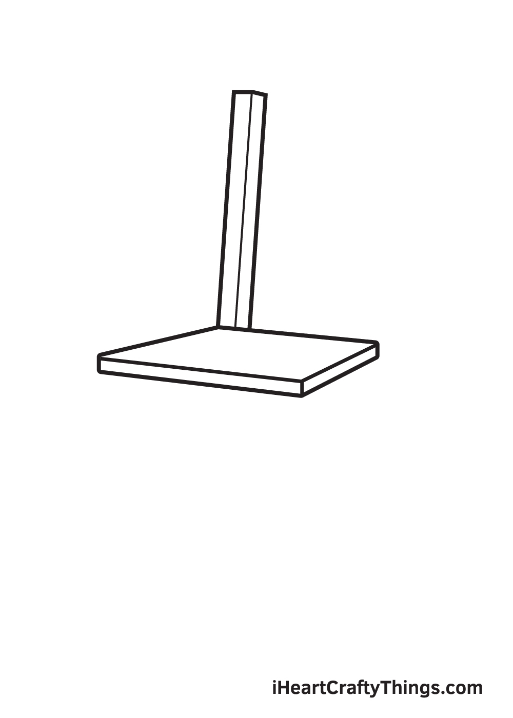 Chair Drawing – Step 2