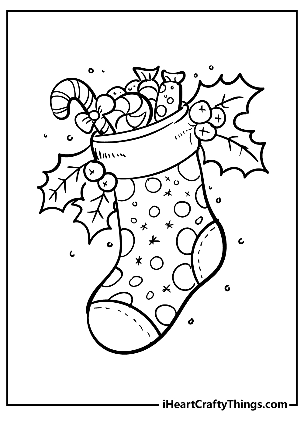 Printable Christmas Coloring Pages Updated 20