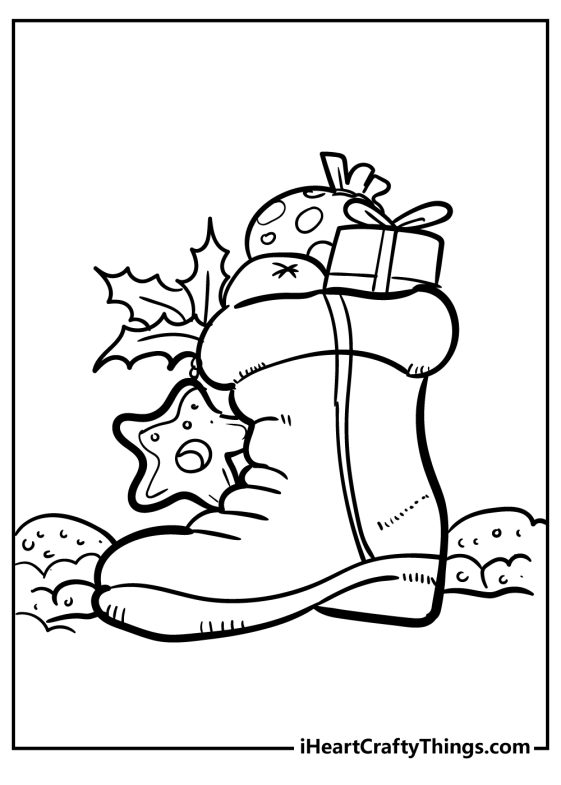 35 Christmas Coloring Pages (100% Free Printables)