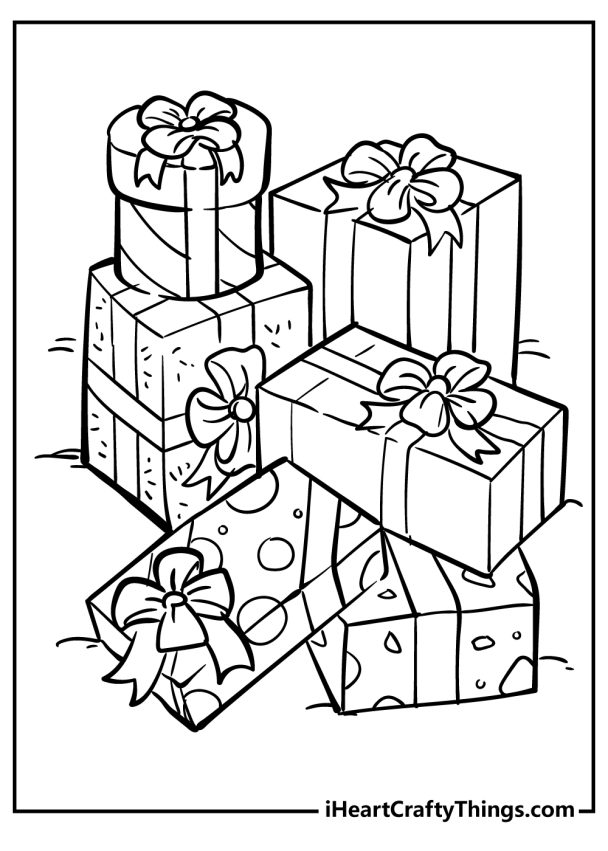 35 Christmas Coloring Pages (100% Free Printables)