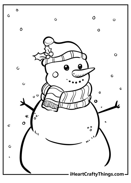 Christmas Coloring Pages (100% Free Printables)