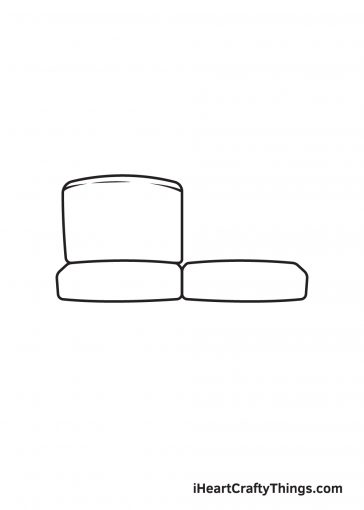 Couch Drawing - How To Draw A Couch Step By Step