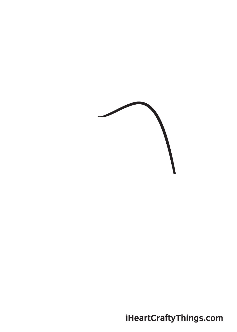 cowboy hat drawing - step 1