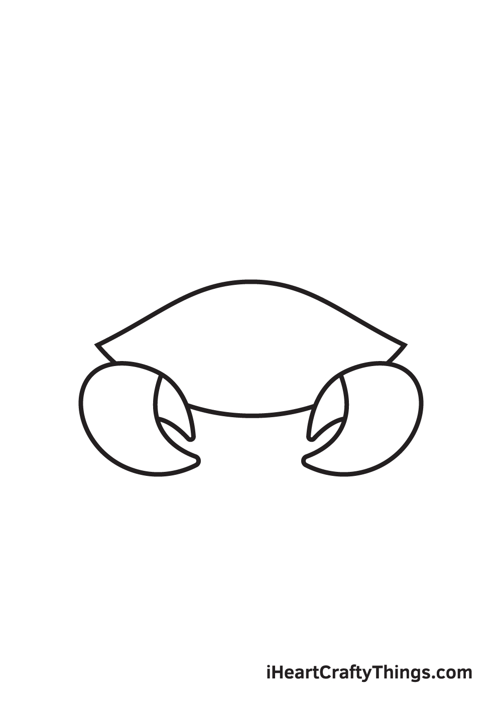 Crab Drawing – Step 3