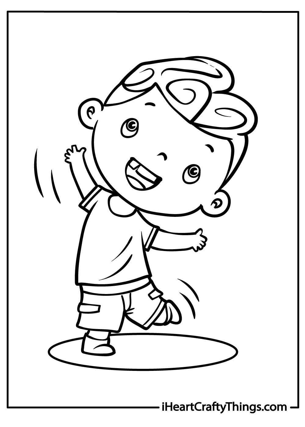 dance coloring pages for kids