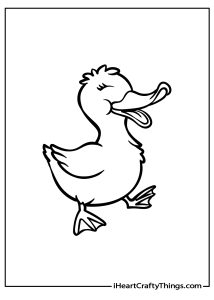 Duck Coloring Pages (100% Free Printables)