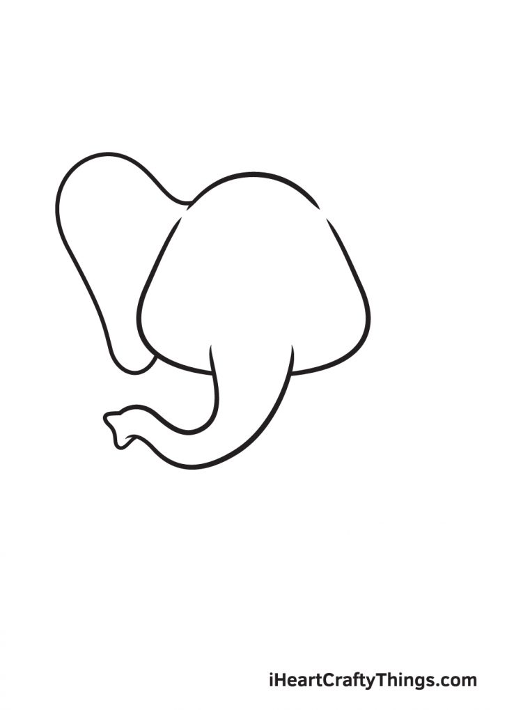 Elephant Drawing — How To Draw An Elephant Step By Step