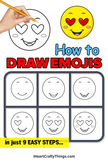 Emojis Drawing - How To Draw Emojis Step By Step