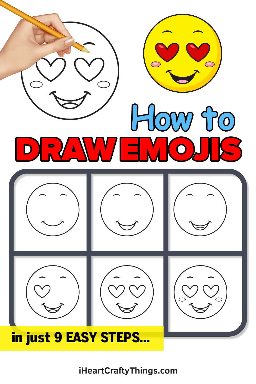 How to Draw Emojis in 9 Easy Steps