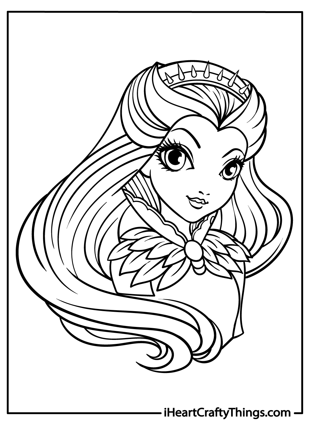 New Ever After High Coloring Printable