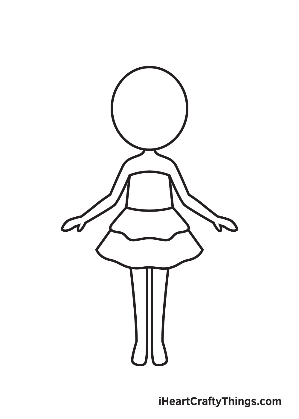 Fairy - minimalist and simple silhouette Vector Image