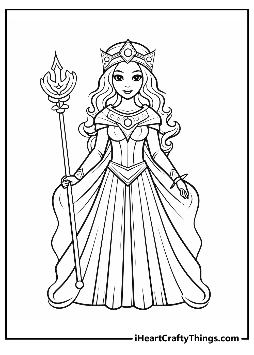 fantasy coloring pages for kids