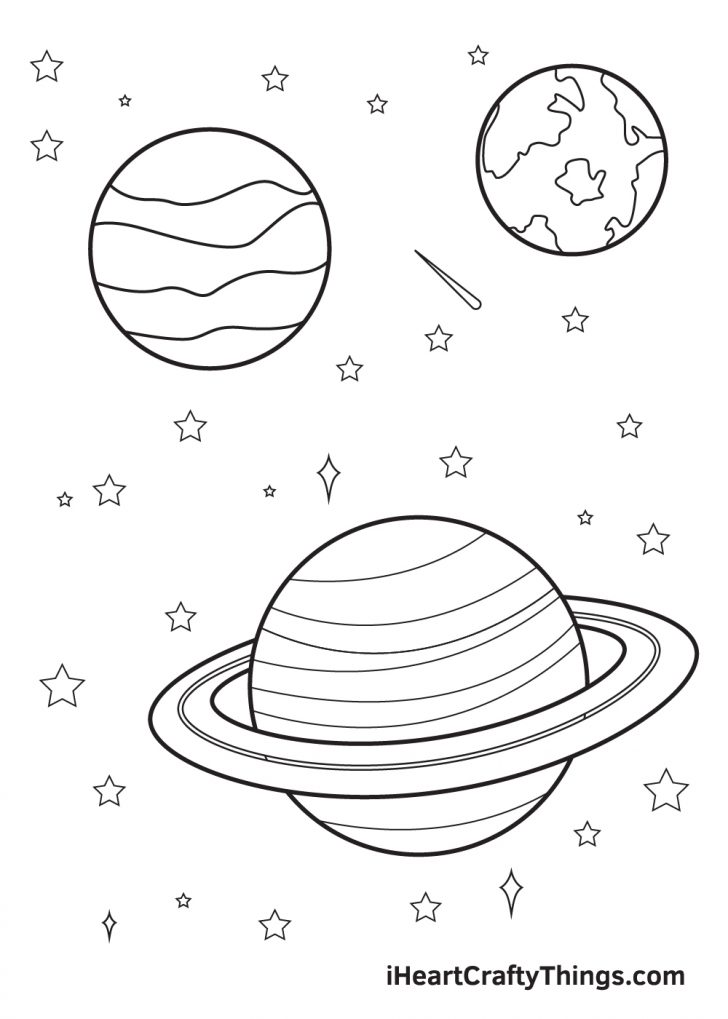 Galaxy Drawing - How To Draw A Galaxy Step By Step