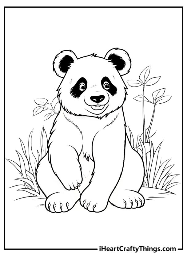 30 Giant Panda Coloring Pages (100% Free Printable PDF)