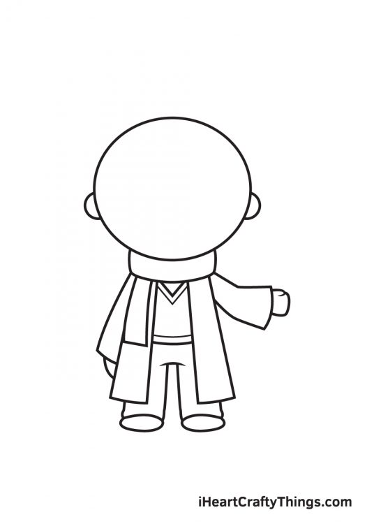 Harry Potter Drawing - How To Draw Harry Potter Step By Step