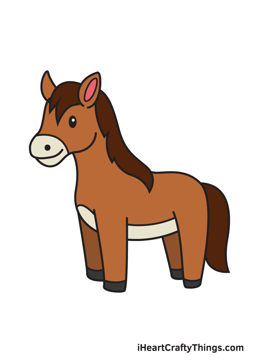 Tổng hợp hình vẽ con ngựa pony với nhiều mẫu đa dạng