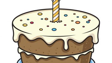 How to Draw Birthday Cake – Image