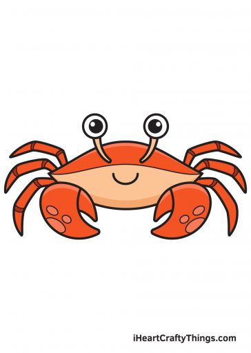 How to Draw Crab Image
