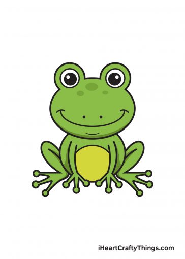 How to Draw Frog Image