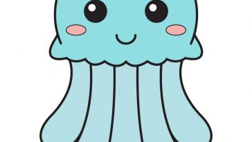 how to draw jellyfish image