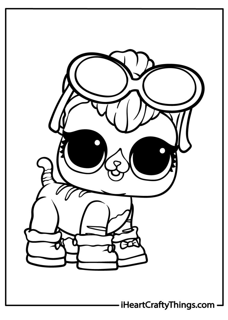 LOL Surprise Pets Coloring Pages (100% Free Printables)