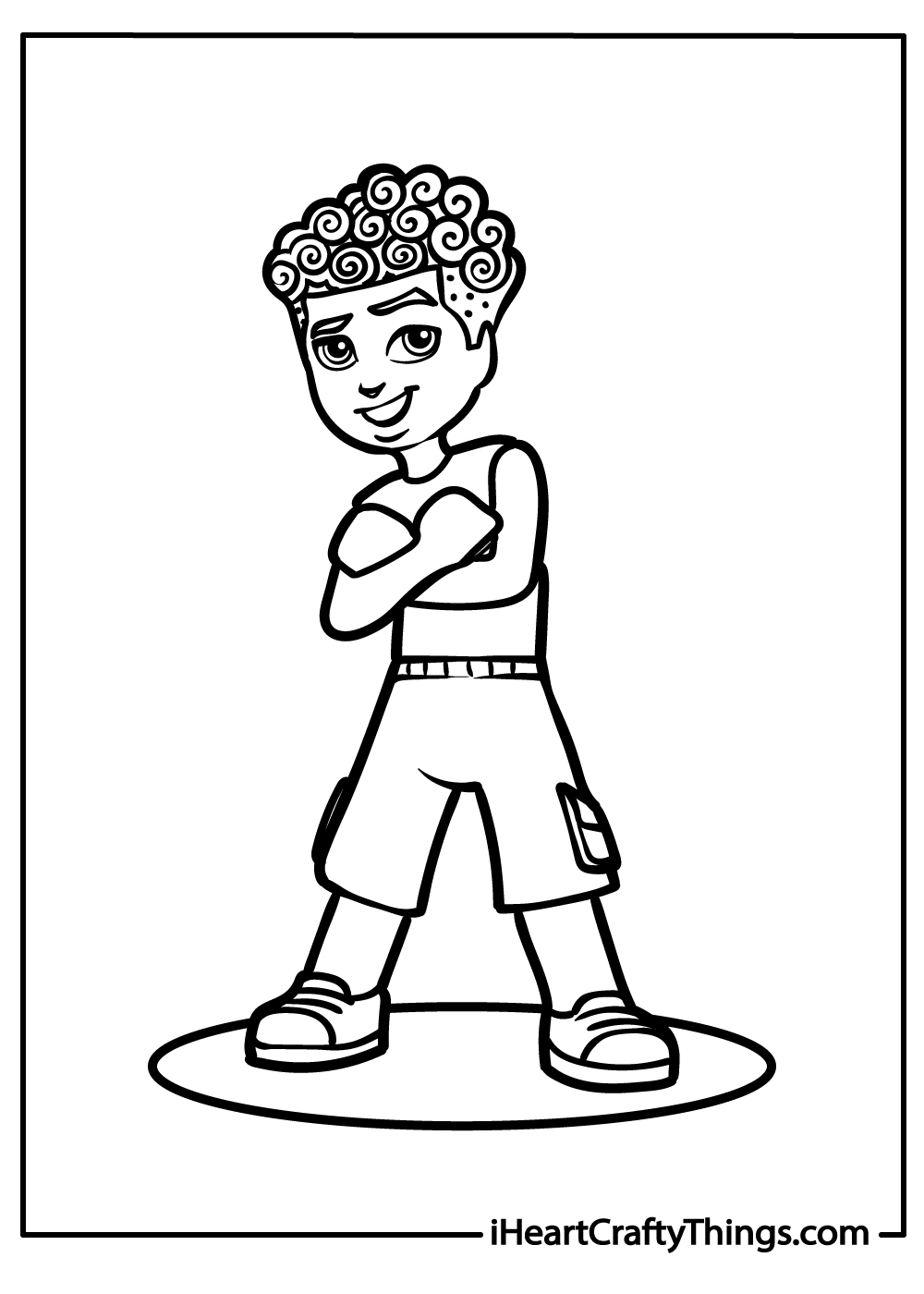 zac lego friends coloring pages