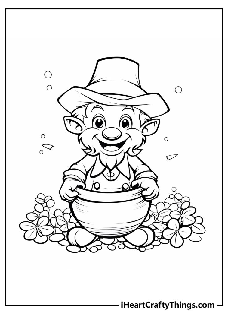 15 Leprechaun Coloring Pages: 100% Free To Download Printables