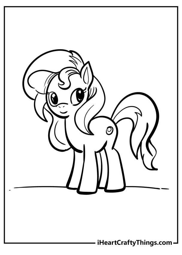 My Little Pony Coloring Pages (100% Free Printables)