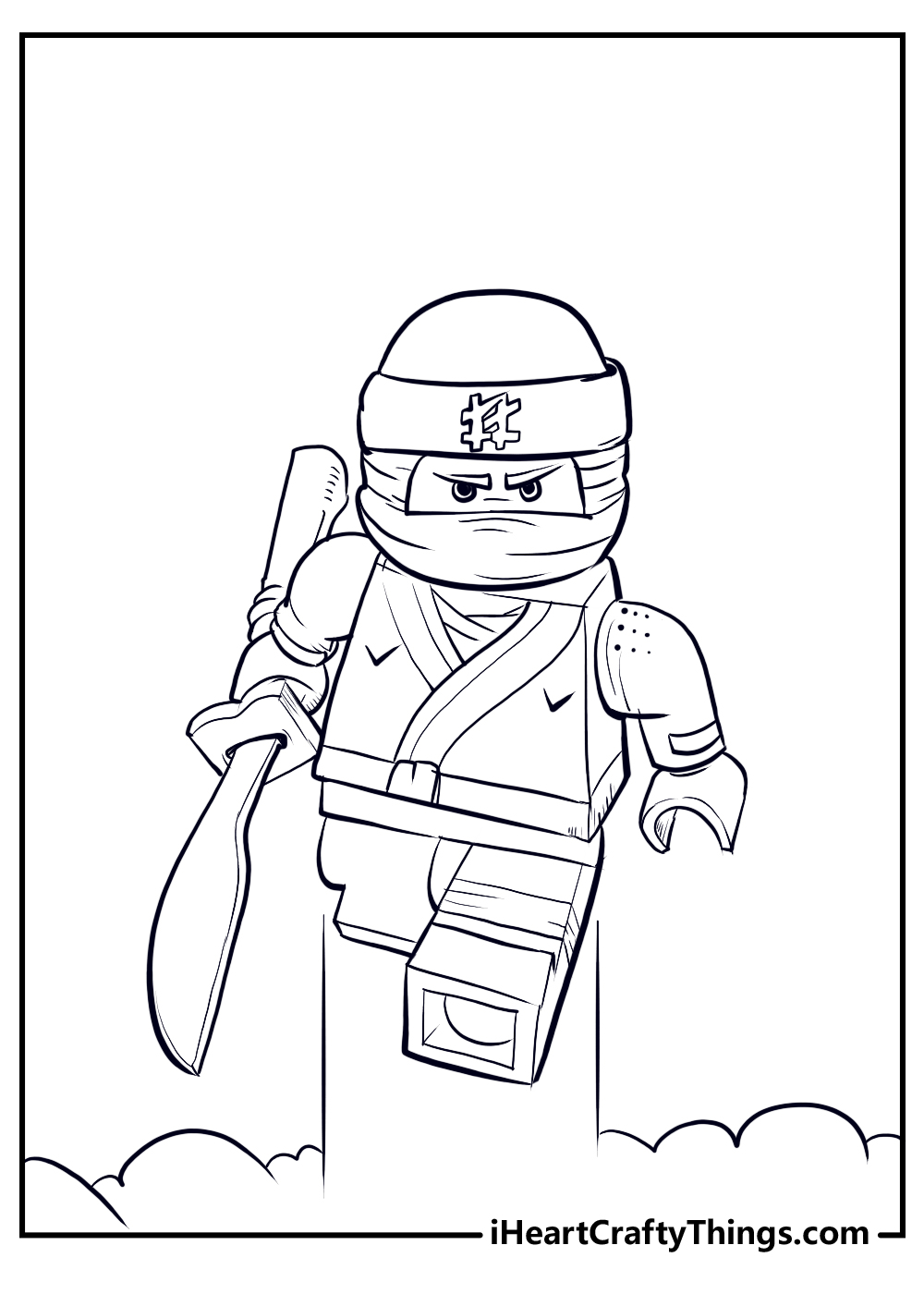 ninjago lloyd zx coloring pages