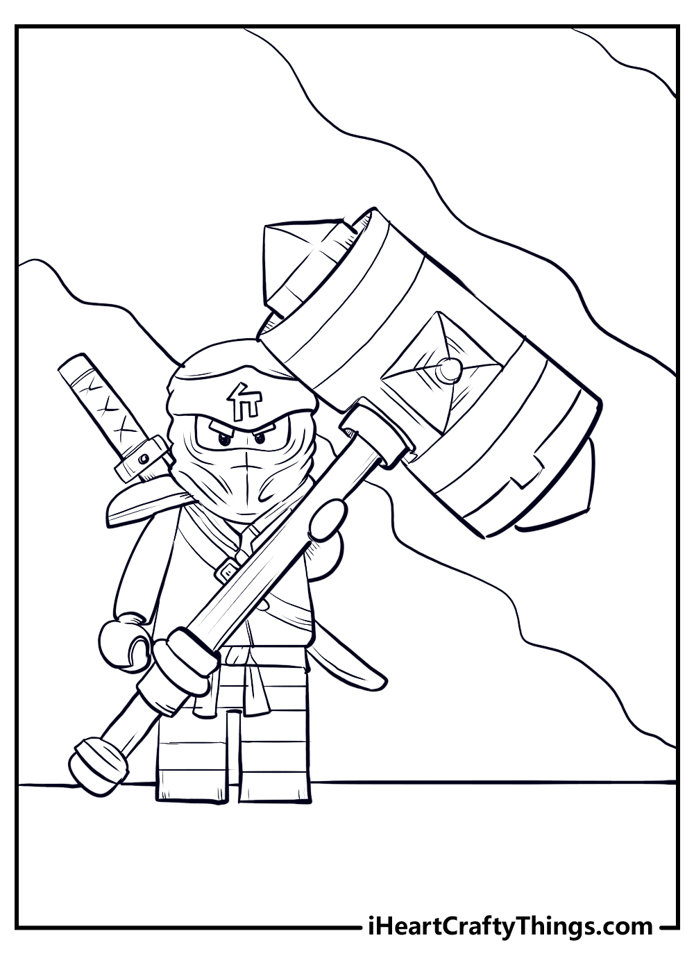 Top 20 Free Printable Ninja Coloring Pages Online  Lego coloring pages,  Ninjago coloring pages, Lego coloring