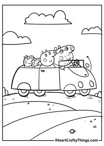 54 Peppa Pig Coloring Pages: 100% Free To Download Printable